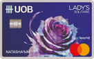 UOB Lady's Solitaire Card