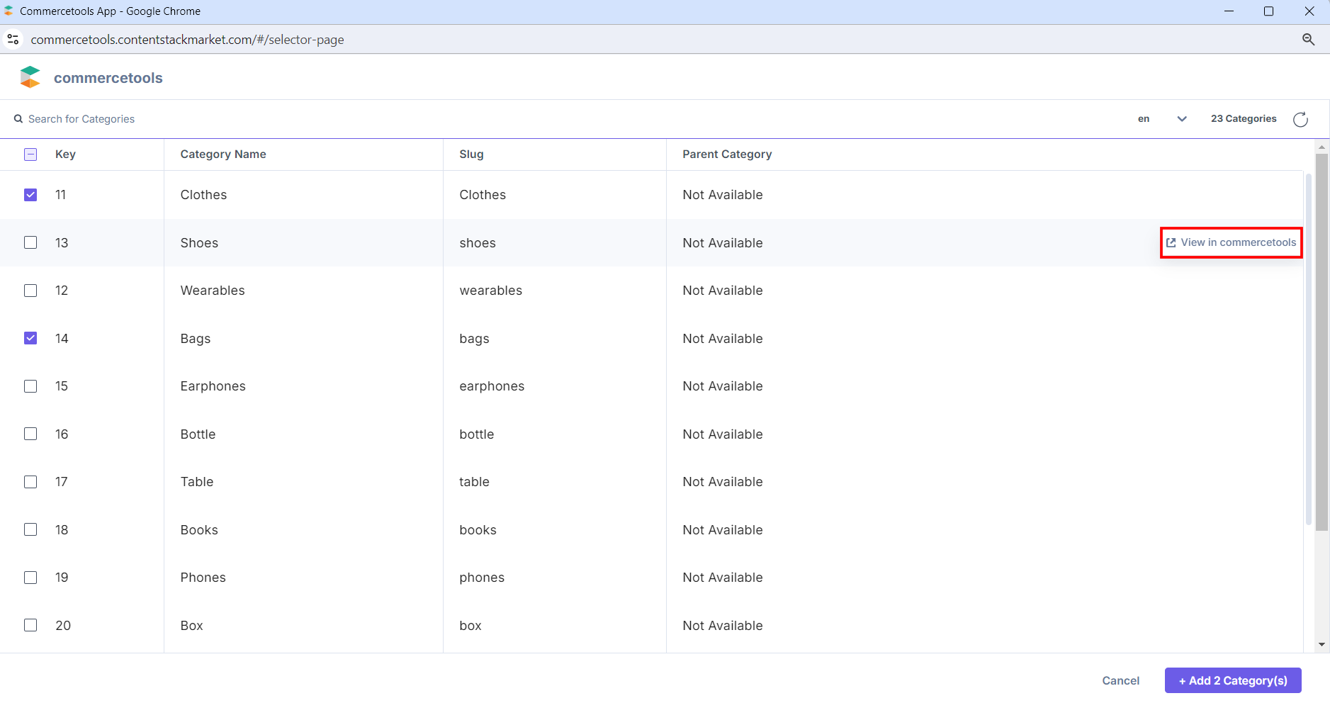 32-commercetools-Category-Selector-Page-View-In-Commercetools