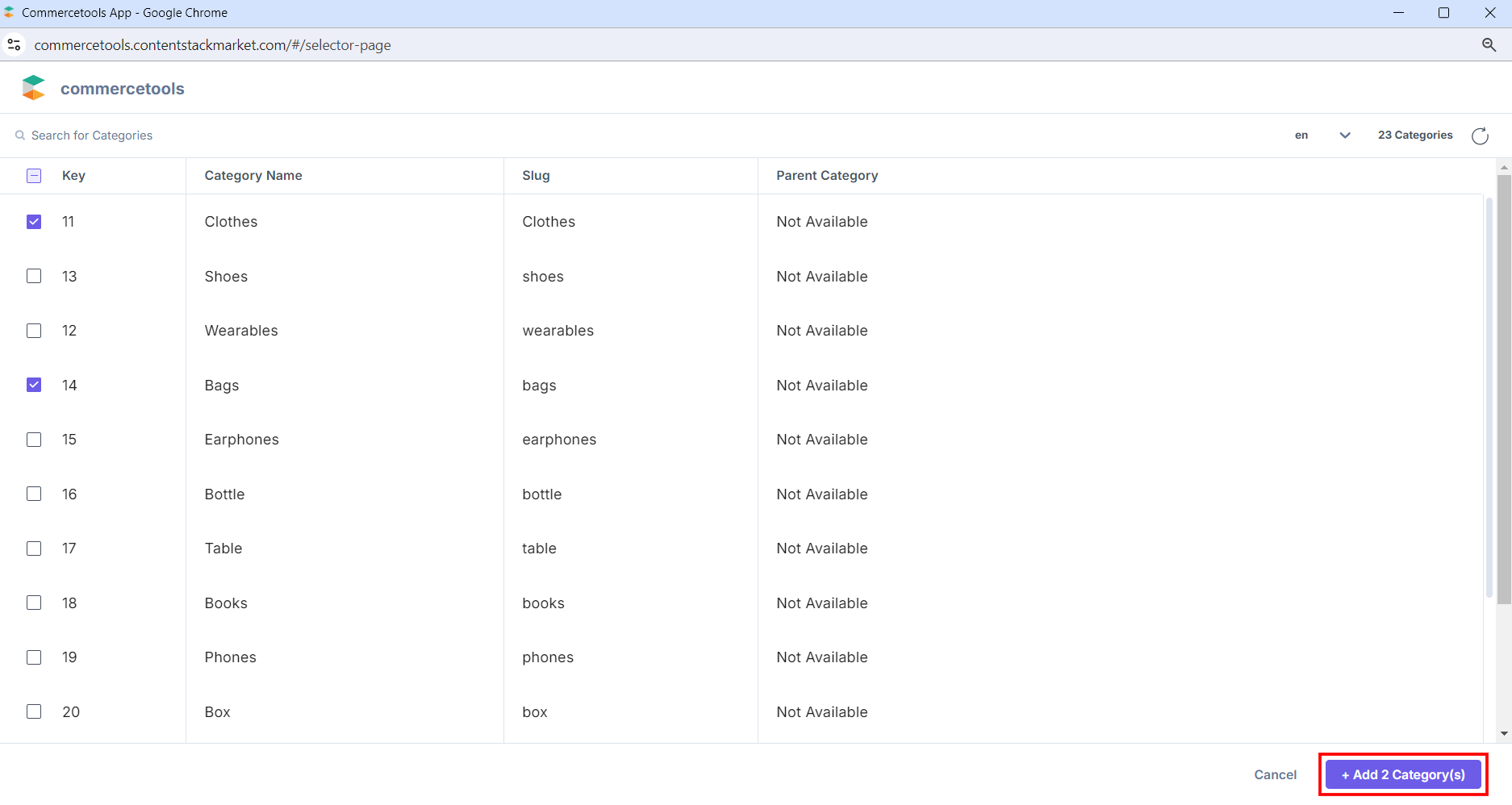 30-commercetools-Category-Selector-Page