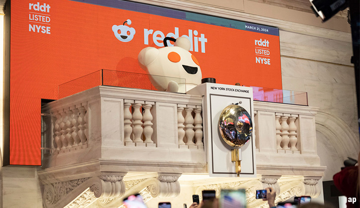 Reddit IPO at NYSE