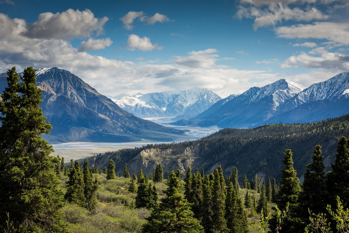 Dark valley in Canada