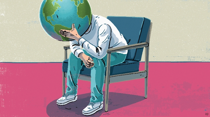 Worried world