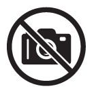 No photography