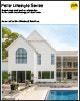 brochure cover for pella lifestyle series